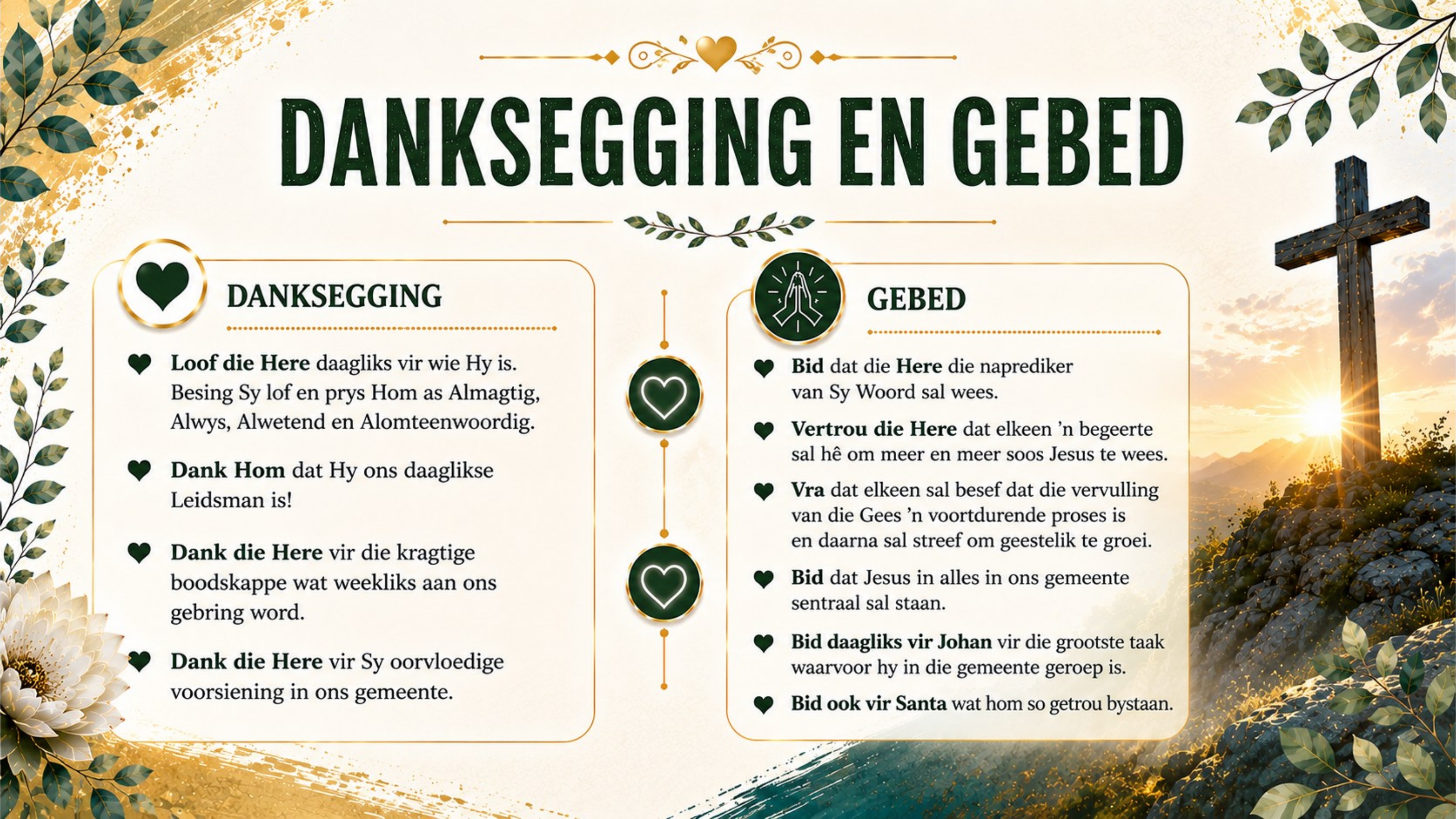 klipkerk Lichtenburg Weeknuus